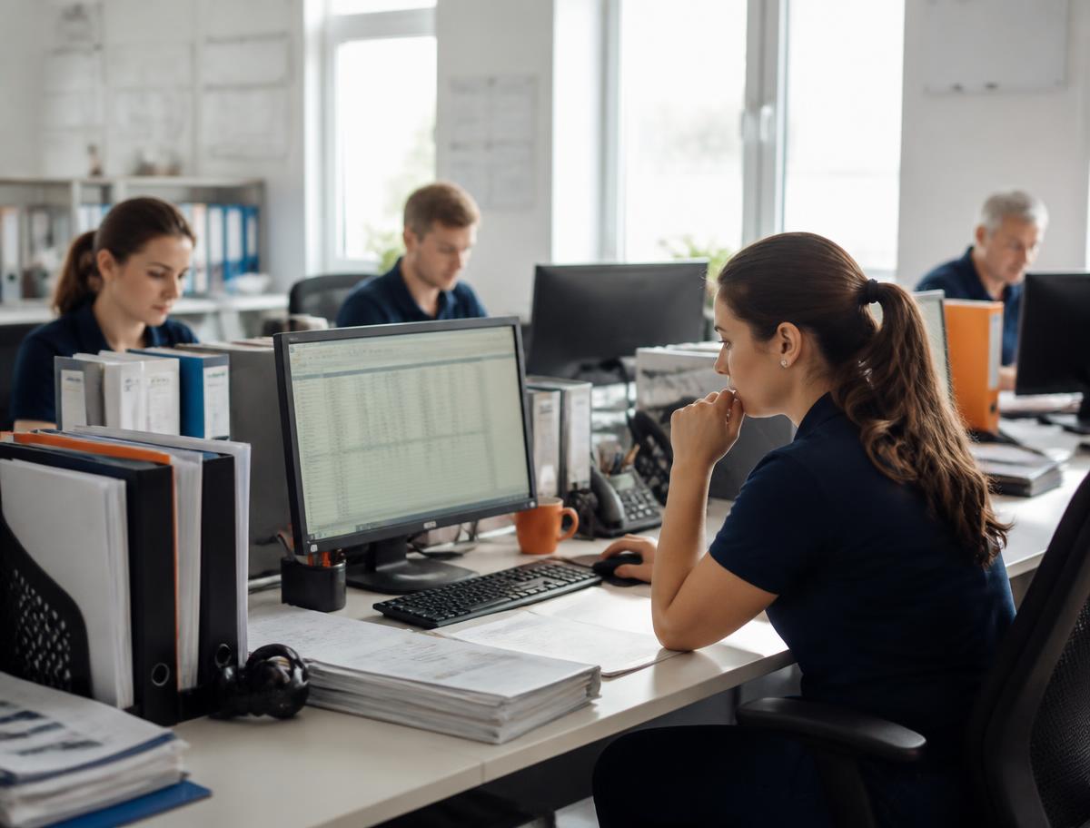 Equipe de BPO de RH acompanhando rotinas e indicadores